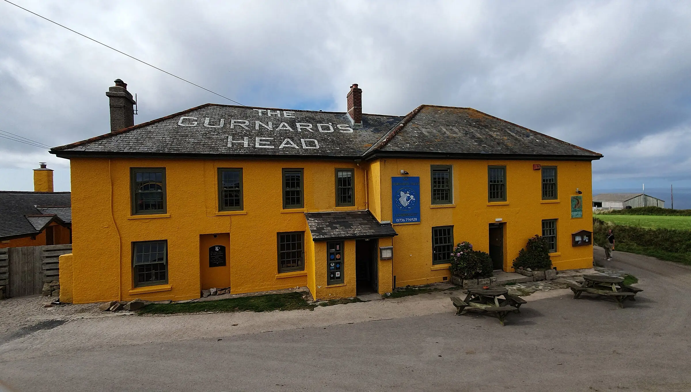 The Gurnard's Head near Zennor — the gastropub that set the template for Cornwall's food-pub scene.